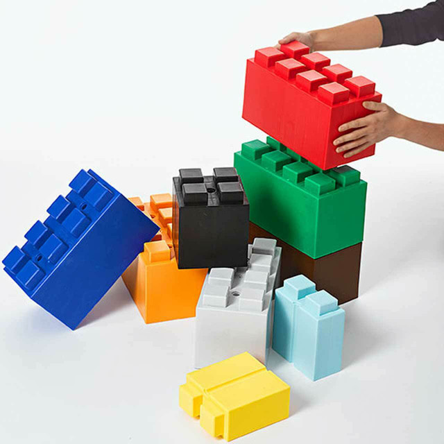 Playground Play Mixed Block Set