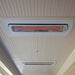 Tungsten Electric Heater, Matte White Colour, with Semi-recessed kit