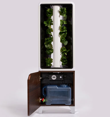 EVE Indoor Vertical Garden Cabinet Open